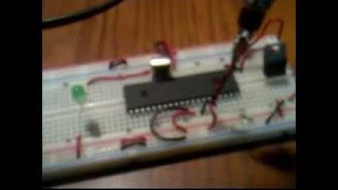 Encendido de un LED con PIC 16F877