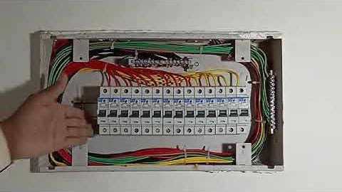 16 way MCB Box connection ।। AC Circuit Normal Load Power Load Circuit MCB connection