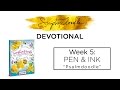 Sd devotional week 5 pen and ink psalmdoodle