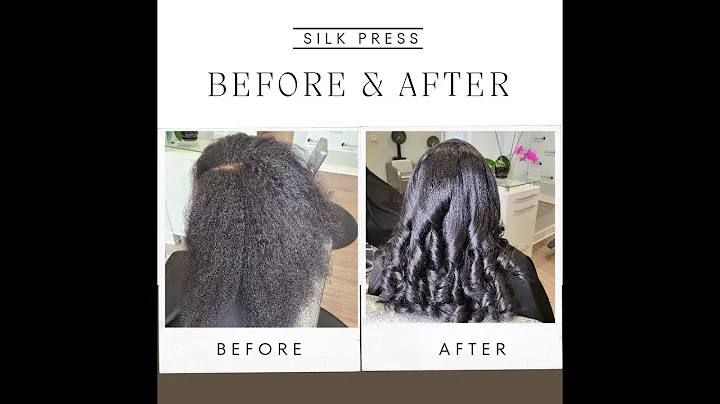 MUST WATCH Silk Press ASMR Process On Natural Hair
