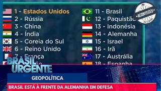 Brazil ranks eleventh in the world in terms of military strength | What Happened This Week