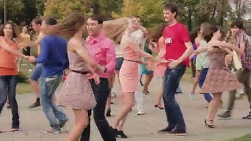 IZD Zouk Flashmob 2015 | Minsk, Belarus | Left Camera