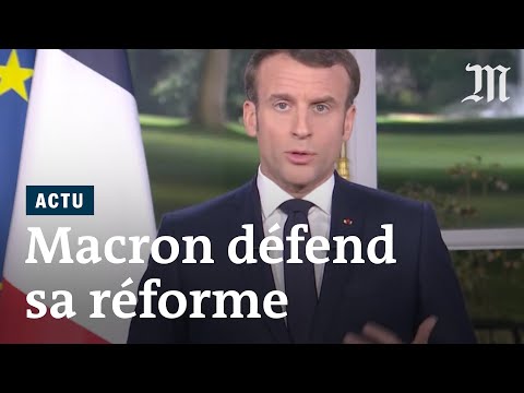 Réforme des retraites : Macron souhaite un « compromis rapide » dans ses voeux 2020