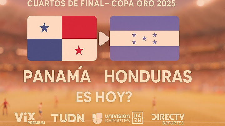 🇭🇳 Honduras vs Panamá HOY | Cuartos de Final Copa Oro 2025 🏆 Horarios, Canales y Dónde Verlo