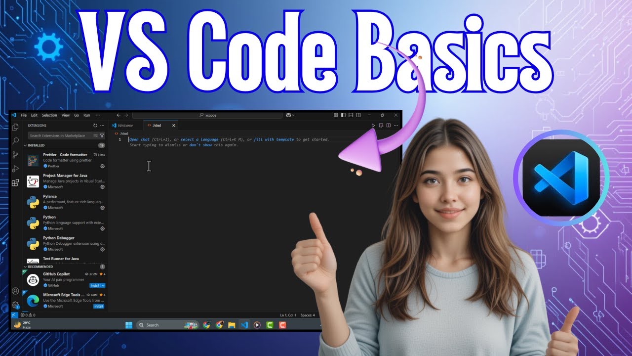 How To Use VS Code After Installation - Step-by-Step Guide - YouTube