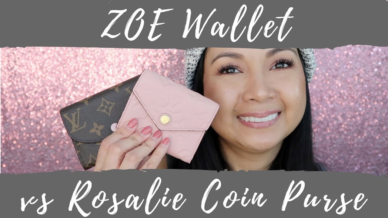 Louis Vuitton Zoe Wallet vs Rosalie Coin Purse, Love Your Melon