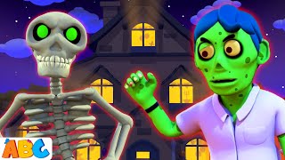 whos at the spooky haunted window midnight adventure halloween songs for kids allbabieschannel