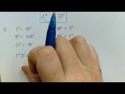 Video: Jak Vypočítat Stupeň úhlu