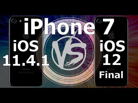 iPhone 7 : iOS 12 Final vs iOS 11.4.1 Speed Test (Build 16A366)