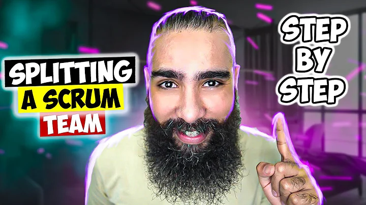 How to SPLIT A LARGE SCRUM TEAM? (step by step guide for all scenarios...)