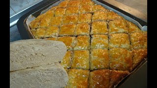 БЫСТРОЕ СЛОЁНОЕ ТЕСТО/ПАХЛАВА ИЗ БЫСТРОГО СЛОЁНОГО ТЕСТА простой рецепт от Inga Avak БЫСТРОЕ СЛОЁНОЕ ТЕСТО/ПАХЛАВА ИЗ БЫСТРОГО СЛОЁНОГО ТЕСТА простой рецепт от Inga Avak