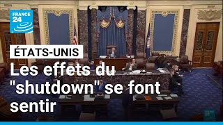 Shutdown Les États-Unis Commencent À Ressentir Les Effets De La Paralysie Budgétaire