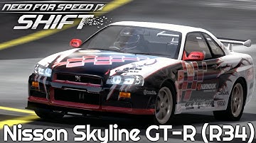 Nissan Skyline GT-R (R34) - London River [ NFS/Need for Speed: Shift | Gameplay ]