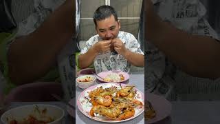 กุ้งเผากับน้ำจิ้มซีฟู้ดแซ่บแซ่บ