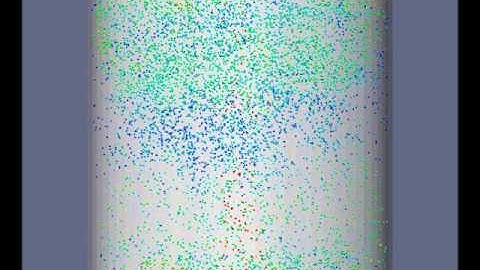 Linear motion mixer (267 RPM, 5/8" displacement). Real-time particle mixing.