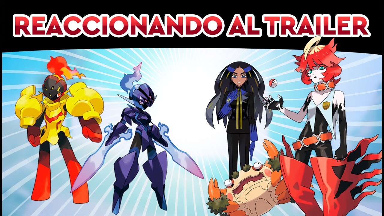¿SERÁN LEGENDARIOS? - Reacción al nuevo trailer de Pokémon Escarlata y Púrpura - 07 / Sept / 2022