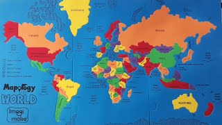 World Mapology and Countries/Puzzle Game screenshot 5