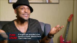 D'Angelo on Earth, Wind & Fire Vs. Parliament Funkadelic (from Finding the Funk Documentary)