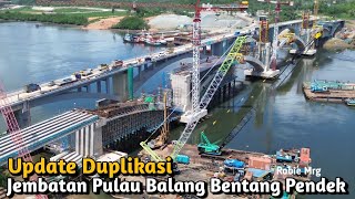 IKN Terkini ‼️ Update Duplikasi Jembatan Pulau Balang Bentang Pendek