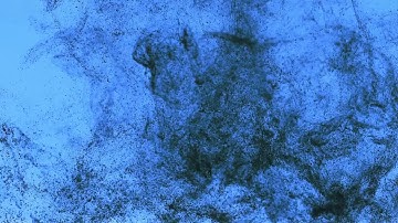 Ink Flows Down Like Dust Stock Video