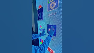 The entire LED screen in the aging workshop is blue. #eagerled #leddisplay #ledvideowall #ledscreens