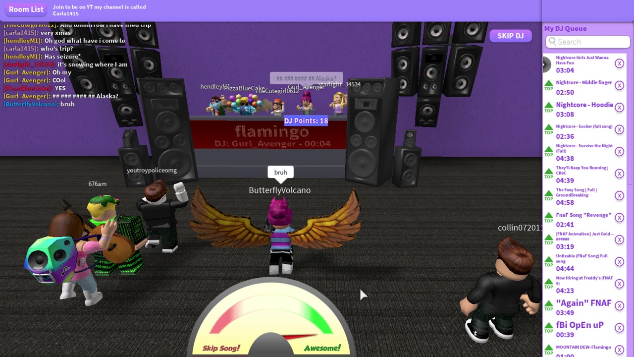 Roblox Club Dj I Don T Know What To Call It Youtube - roblox club red songs