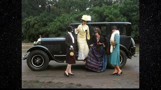 1920's Charming Paris / 54 Extremely Rare Photos Colorized