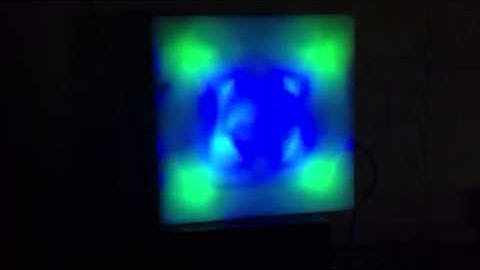 LED Audio Reactive light - by frequency - color organ - #3