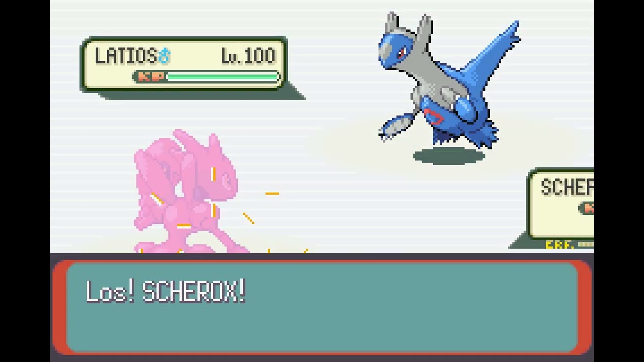 Pokémon Emerald Version (German) - Salon Maiden Anabel (Gold)