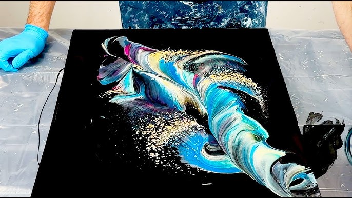 Acrylic Pouring Medium by Marie's 100ml / DIY Liquid Glass Artist Acrylic  Painting Medium Fluid Effect 