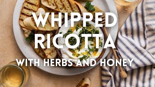 How to Make Whipped Ricotta Cheese Whipped Ricotta How I Make Pasta Filling