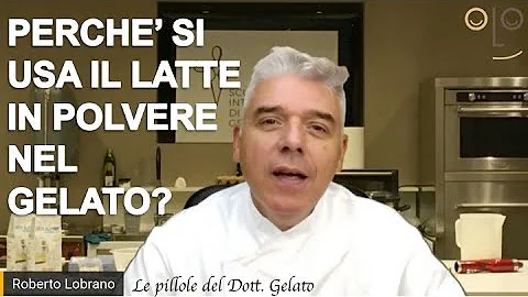 Quanto latte c'è in un gelato?