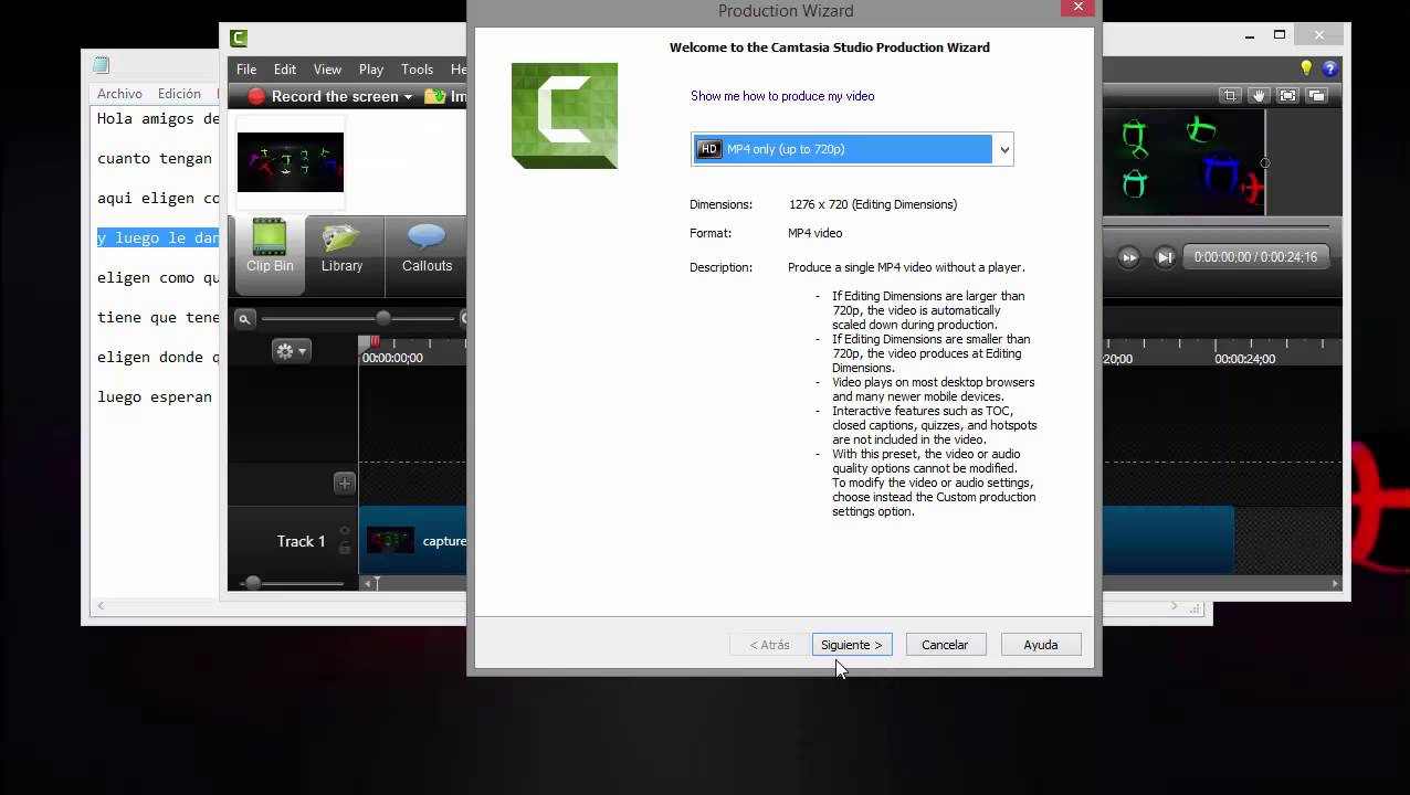 Como Guardar Un Video De Camtasia 2018 En Mp4