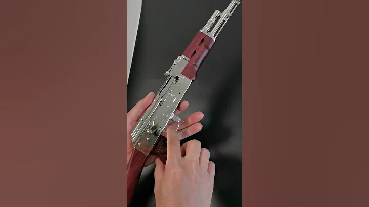 Mini AK47 Toy Gun with Bullets - Link in Comments