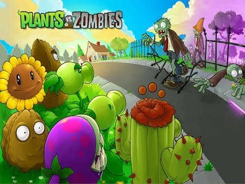 Plants vs. Zombies Gameplay Walkthrough - Episode 1 - World 1! Zombies On  My Lawn!? (PC) 