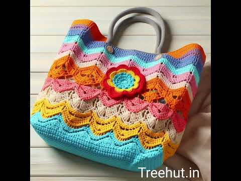 Cotton Crochet Bags #crochet #crochetideas #summercrochet