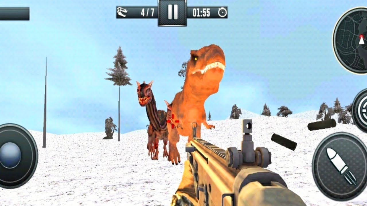 Dinosaur Hunter Survival Game _ Android Gameplay #4