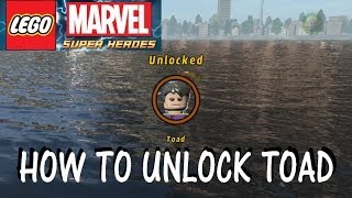 LEGO Marvel Superheroes - How To Unlock Toad