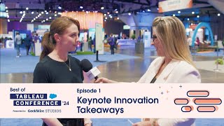 Best of Tableau Conference '24: Keynote Innovation Takeaways by GeekWire 20,990 views 3 weeks ago 6 minutes, 3 seconds