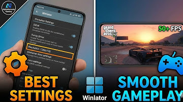 Best Winlator Settings for GTA V on Poco F6 (60 FPS?) 🔥