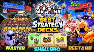 Draft Showdown Best Decks - Shell BRO Waster And Beetank Best Strategy Cards - Gameplay 
