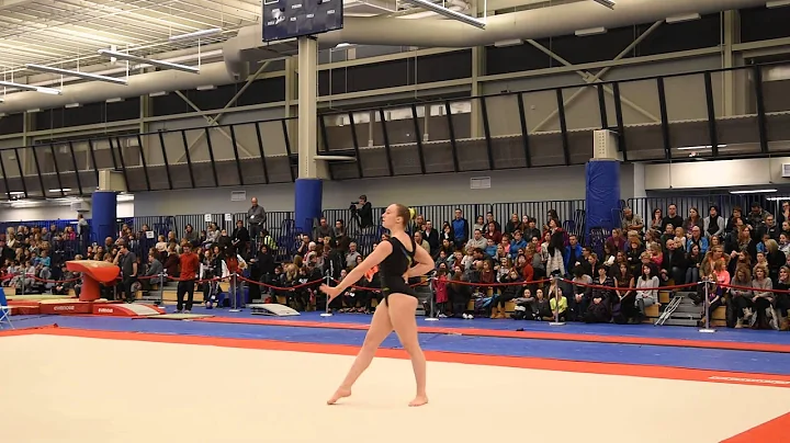 Maude Lebeau - Floor Exercise - 2016 Elite Canada