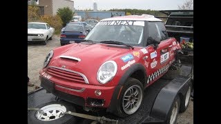 2004 Mini Cooper S Race Car build project