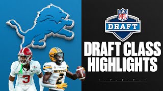 Get to Know the Lions 2024 Draft Class: Terrion Arnold, Ennis Rakestraw, Giovanni Manu, Sione Vaki