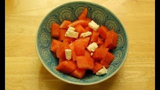 Easy Watermelon Salad Recipe in Minutes