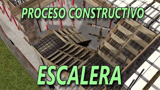 como construir una escalera de concreto reforzado