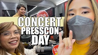 Are we back?? | A day in the life, Ben&Ben Concert Presscon, Wish Bus Araneta