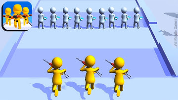 Gun Clash 3D All Level Gameplay Walkthrough Android IOS Part 2 (Level 6-8)