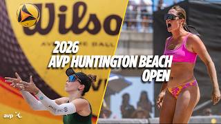 Rodriguez/Shaw vs Newberry/Simo | 2026 AVP Huntington Beach Open Avp Htn Rodriquez Shaw Vs Evans Van Winden