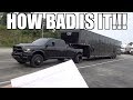 HOW BAD IS THE FUEL MILAGE TOWING HEAVY!!!! + INSANE DRAG TRUCK NEWS!!!